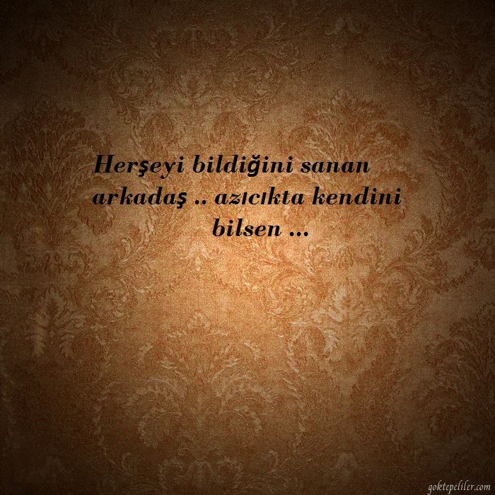 Herşeyi bilen insan