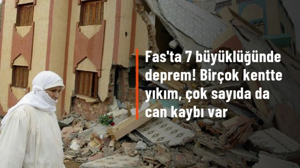 Kuzey Afrika Ülkesi Fasta deprem felaketi
