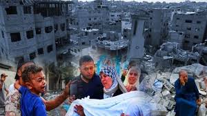 Filistin de İsrail zulmü