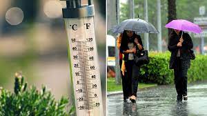 12 ile sarı ve turuncu uyarı Kuvvetli yağışa dikkat