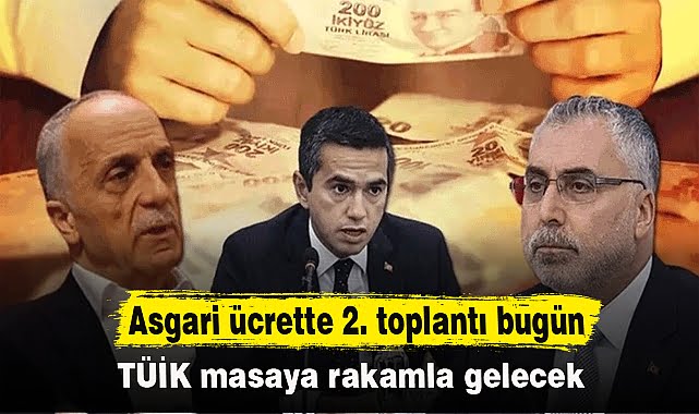 Asgari Ücrette İkinci Toplantı Bugün