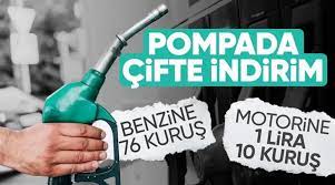 Akaryakıtta Çifte İndirim