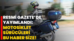 B Sınıfı Ehliyete Sahip Olanlar, A1 Belgesi ile Motosikletleri de Sürülebilecek