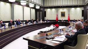 Gözler Kabine Toplantısı'nda