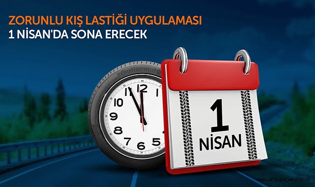 Zorunlu kış lastiği uygulaması 1 Nisan'da sona erecek