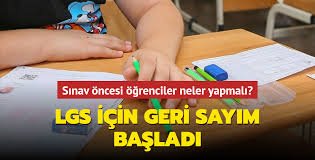LGS için geri sayım başladı