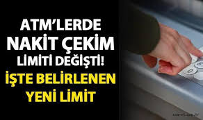 ATM'lerde para çekme limitleri değişti