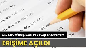 YKS soru kitapçıkları ve cevap anahtarları erişime açıldı