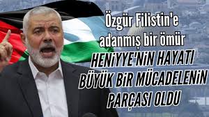 ÖZGÜR FİLİSTİN’E ADANMIŞ BİR ÖMÜR