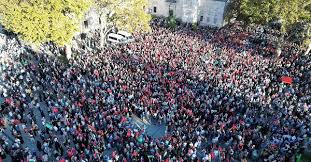 Yurdun birçok noktasında Filistin'e destek yürüyüşü