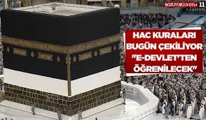 Hac kurası bugün çekiliyor