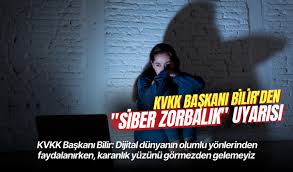 KVKK Başkanı Bilir'den siber zorbalık uyarısı