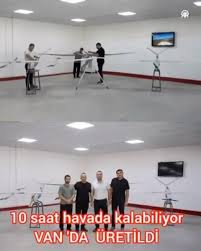 Van'da 10 saat havada kalabilen İHA üretildi