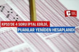 2024-KPSS'de yeniden değerlendirme yapıldı