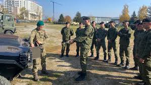 Mehmetçik'ten Kosovalı askerlere Cobra eğitimi