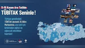 TÜBİTAK, ara tatilde öğrencileri bilim dünyasıyla buluşturacak