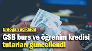 Cumhurbaşkanı Erdoğan, burs ve öğrenim kredisi yeni tutarını açıkladı