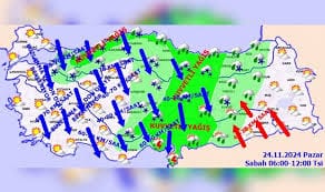 Yeni haftada soğuk ve yağışlı hava etkisini sürdürecek