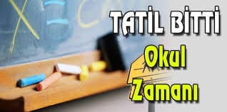 TATİL BİTTİ