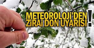 Meteorolojiden kar, rüzgar ve zirai don uyarısı
