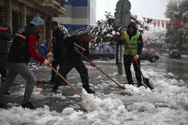 Doğu'da kış kendini göstermeye başladı