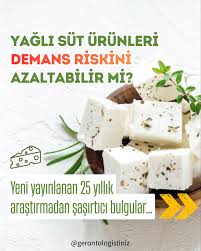 Peynir yemek demans riskini azaltabilir