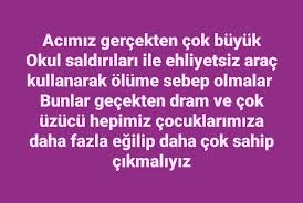 ÇOCUKLARIMIZA SAHİP ÇIKMALIYIZ