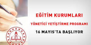 Eğitim Kurumları Yetiştirme Programı başlıyor